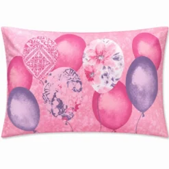 Completo Lenzuola Palloncini rosa Matrimoniale