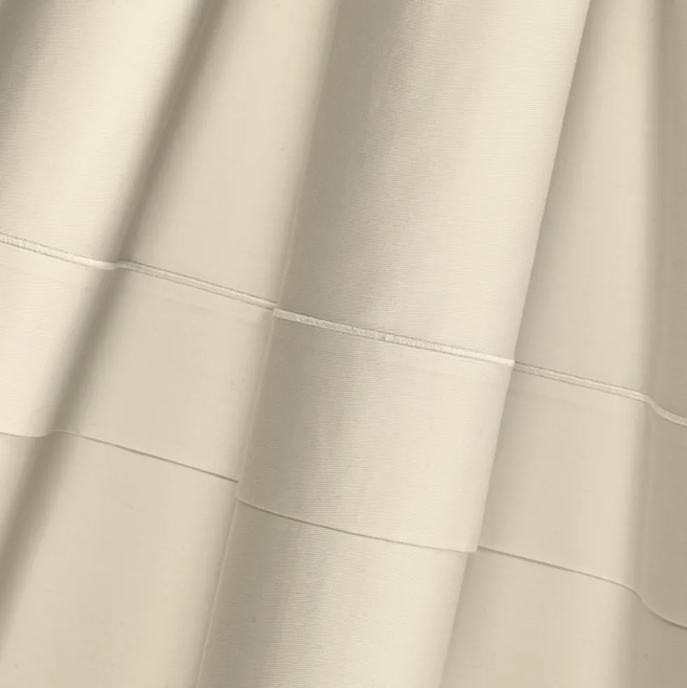 Completo Lenzuola Raso Beige matrimoniale
