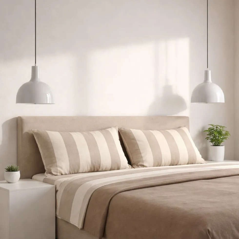 Completo Lenzuola Rigoni beige matrimoniale