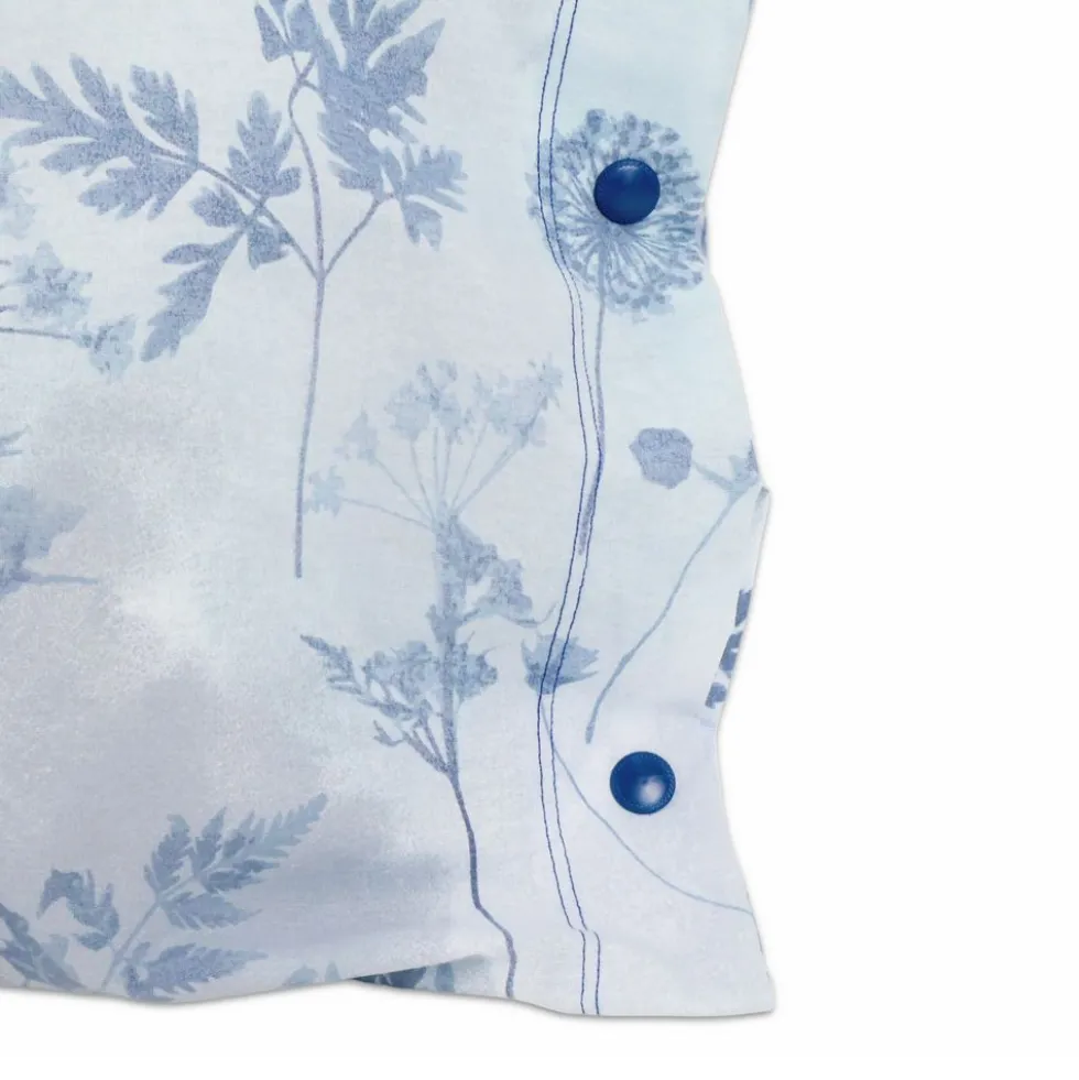 Completo Lenzuola Soffione Azzurro Francese