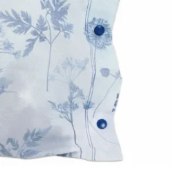 Completo Lenzuola Soffione Azzurro Matrimoniale