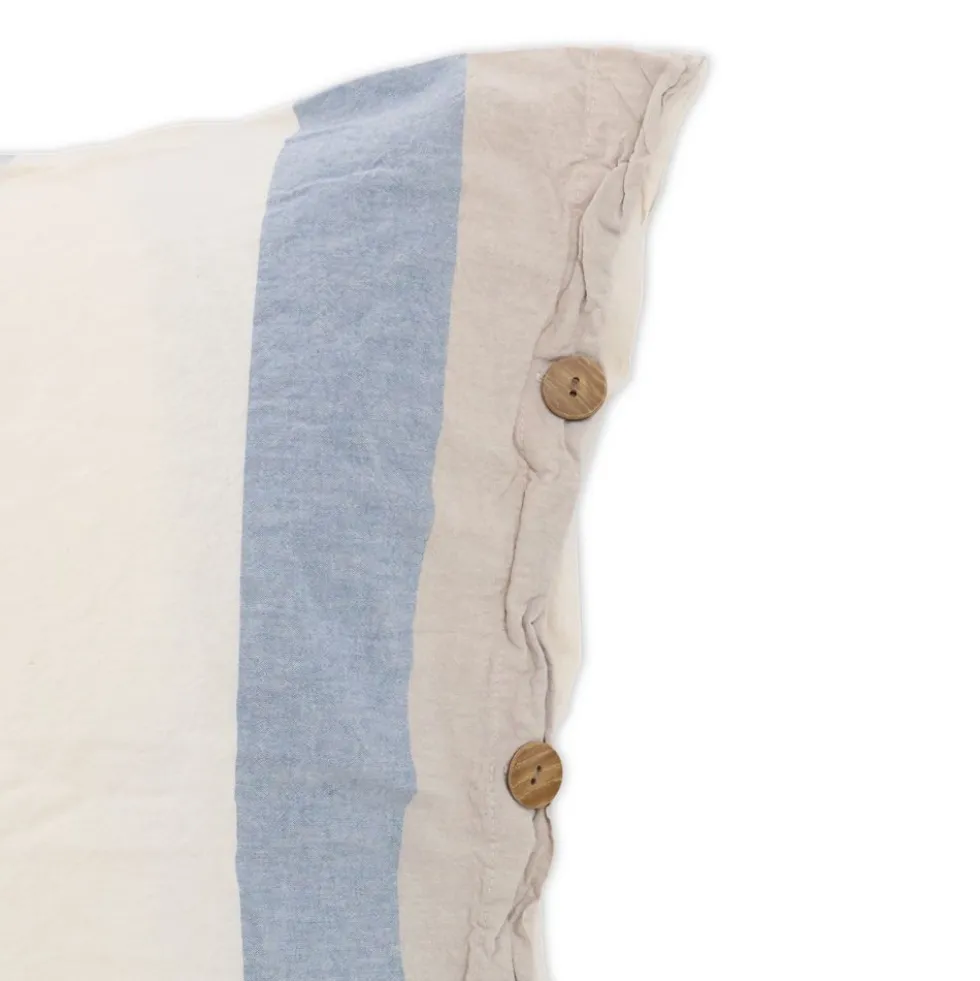 Completo Lenzuola Stone Washed Matilde Denim Matrimoniale