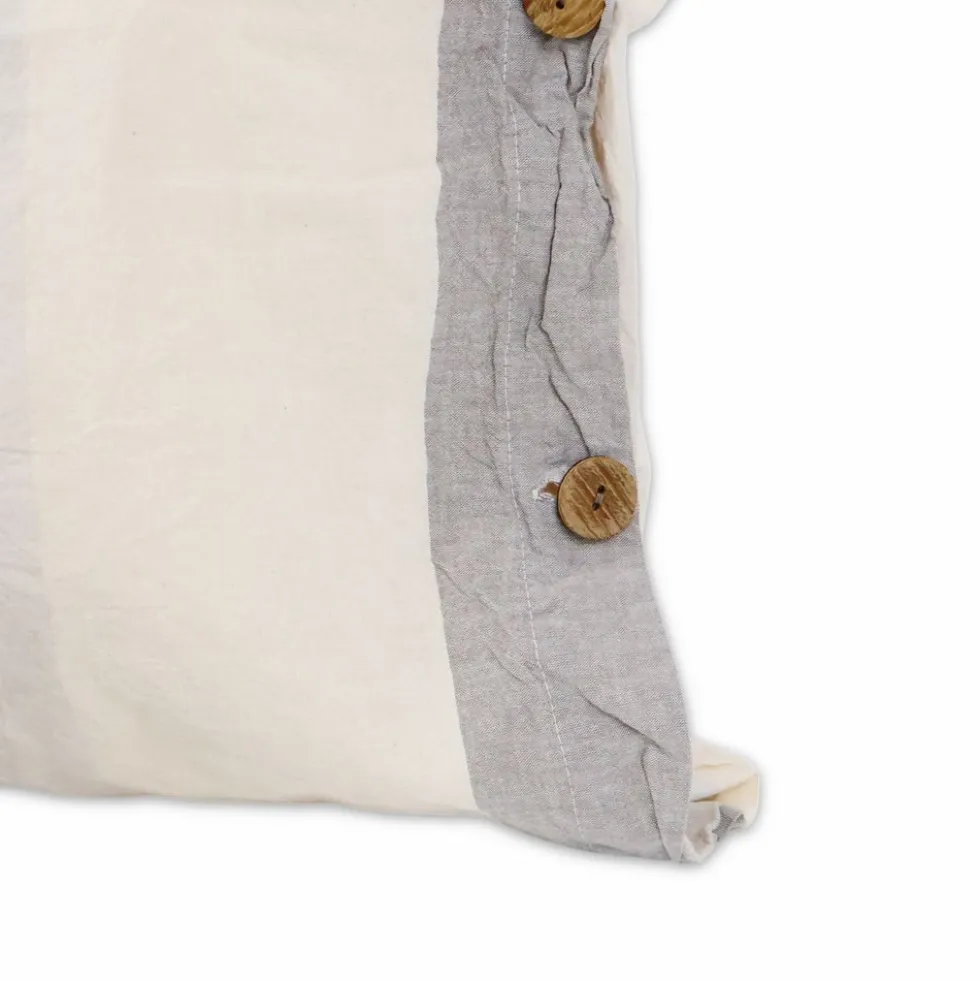 Completo Lenzuola Stone Washed Matilde Naturale Matrimoniale