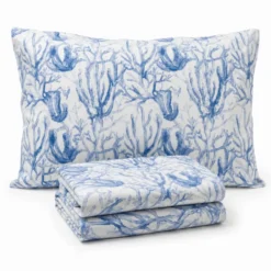 Completo Lenzuola Tenger blu singolo