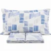 Completo Lenzuola Tribe Jack Azzurro Piazza e mezzo
