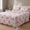 Completo Lenzuola Tribe Jack Rosso Matrimoniale