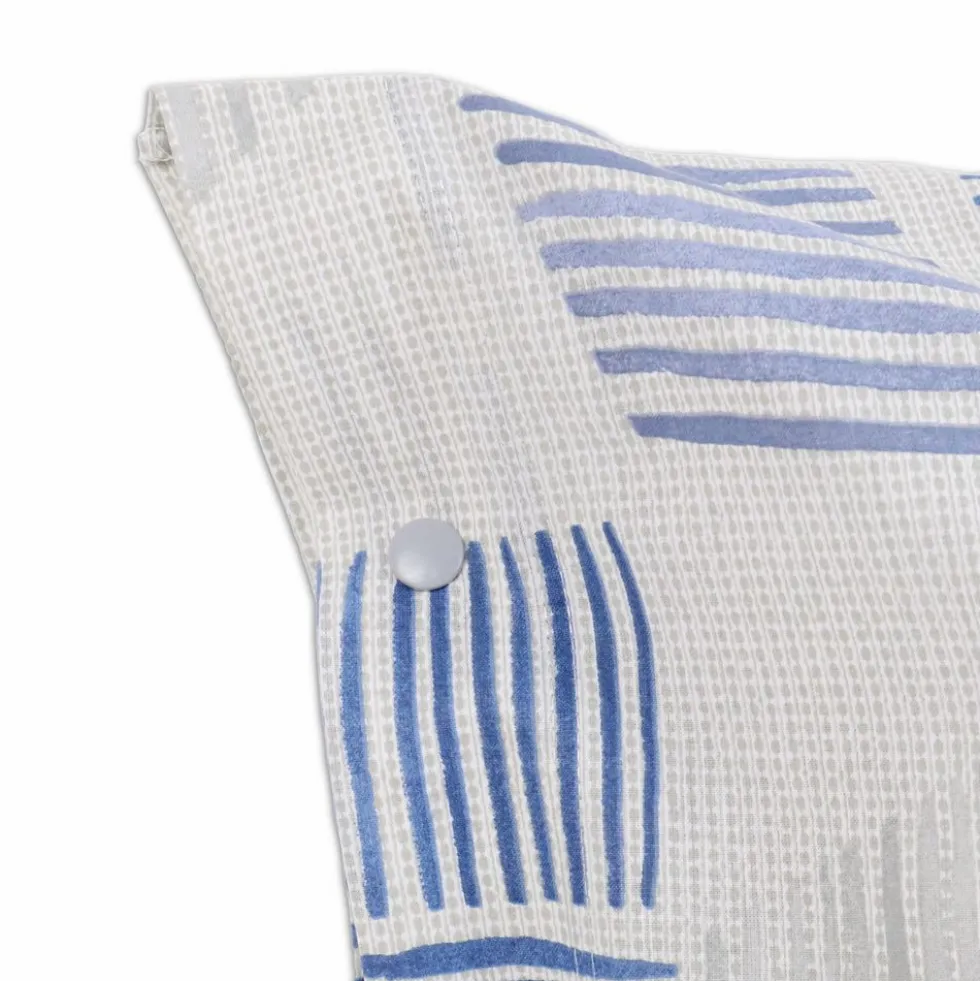 Completo Lenzuola Tribe jack Azzurro Matrimoniale
