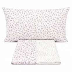 Completo Lenzuola Violette Lilla matrimoniale