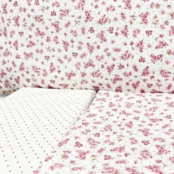 Completo Lenzuola Violette Rosa singolo