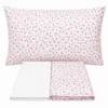 Completo Lenzuola Violette Rosa matrimoniale