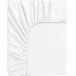 Completo Lenzuola Volant Joli Bianco Matrimoniale