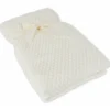 Coperta Bimbo Voile Panna