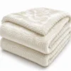 Coperta ecopelliccia Angy panna matrimoniale 210 x 240