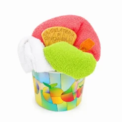Coppa Gelato Spugna 3 pezzi – Fior di latte, Fragola & Lime