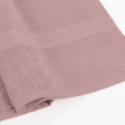 Coppia Asciugamani Caleffi in spugna Minorca Rosa