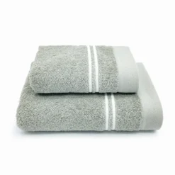 Coppia asciugamani CREOLE City Silver
