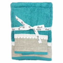 Coppia asciugamani CREOLE Tinsel Tiffany