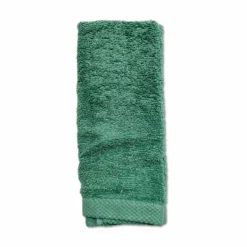 Coppia asciugamani 500 gr Melodie verde