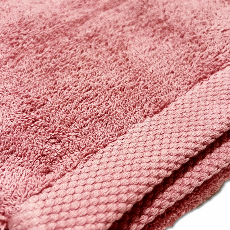 Coppia asciugamani 500 gr Melodie rosa