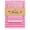 Coppia Asciugamani in Spugna Dioniso Rosa