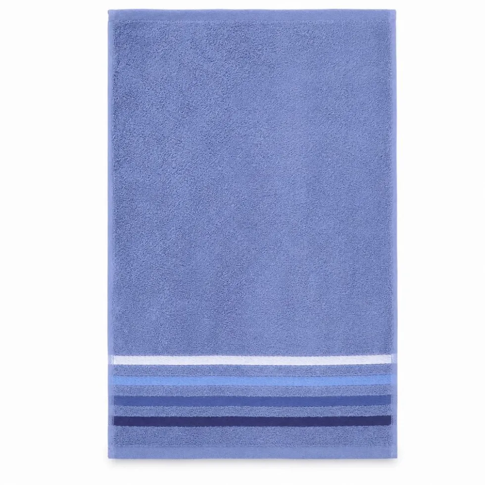 Coppia Asciugamani in spugna Colorful Blu Denim