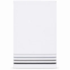 Coppia Asciugamani in spugna Colorful Bianco