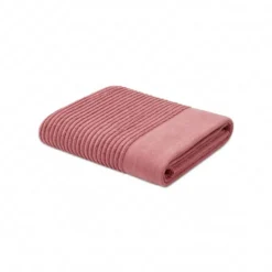 Coppia Asciugamani in Spugna Boutique Rosa