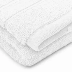 Coppia asciugamani No Twist Bianco