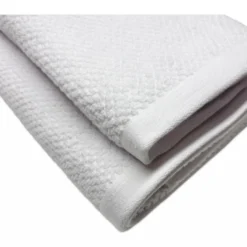 Coppia asciugamani Pop Corn Bianco