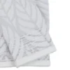 Coppia asciugamani Spugna Jacquard Soledad Bianco
