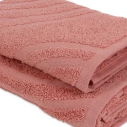 Coppia asciugamani Spugna Jacquard Norv Ruggine
