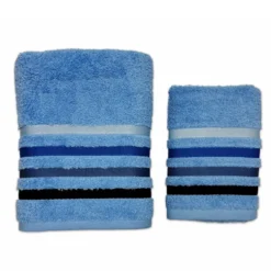 Coppia asciugamani Zeus Azzurro