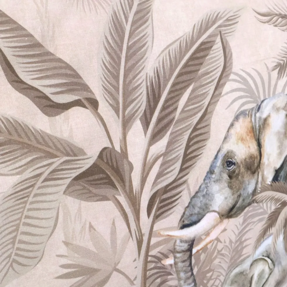 Coppia Federe Decoration Disegno 06 Animali Savana