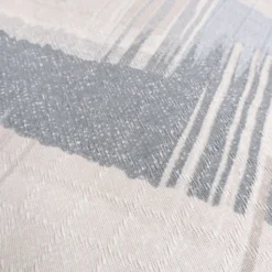 Copridivano Copriletto in piquet Zig Zag Moderno Beige Matrimoniale