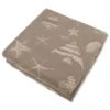 Copridivano Copriletto Jacquard Selvis Beige 170x260