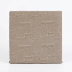Copridivano Copriletto Jacquard Mirion Tortora 260x260