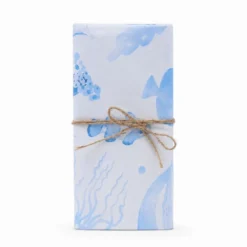 Copridivano Copritutto cotone leggero Maui Azzurro 260 x 295