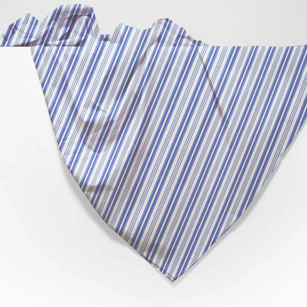 Copridivano Copritutto cotone leggero Linnet Blu 260 x 295