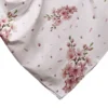 Copridivano copritutto cotone leggero Silene fiori rosa 260 x 295