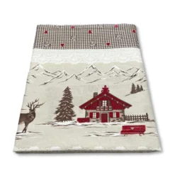 Copridivano Copritutto cotone leggero Baita in valbadia 170 x 280