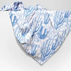 Copridivano Copritutto cotone leggero Tenger Blu 170 x 295