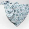 Copridivano copritutto cotone leggero Bliss fiori azzurro 170 x 295