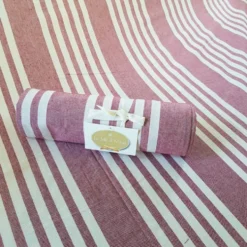 Copridivano Copritutto Quattro righe bordeaux 260 x 280