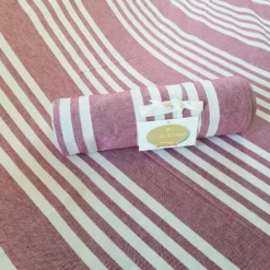 Copridivano Copritutto Quattro righe bordeaux 260 x 280