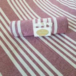 Copridivano Copritutto Quattro righe bordeaux 280 x 450