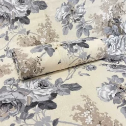 Copridivano copritutto Rose grigio 280 x 350