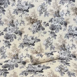 Copridivano copritutto Rose grigio 160 x 280