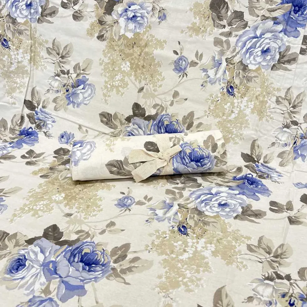 Copridivano copritutto Rose blu 160 x 280
