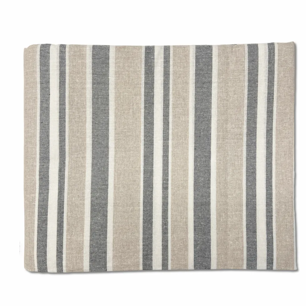 Copridivano copritutto Vela riga grigio 260 x 280