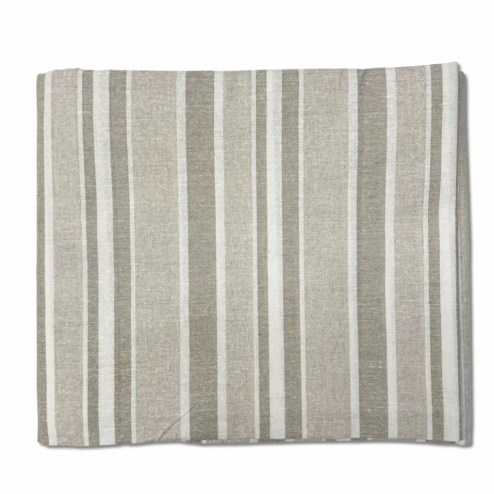 Copridivano copritutto Vela riga tortora 160 x 280